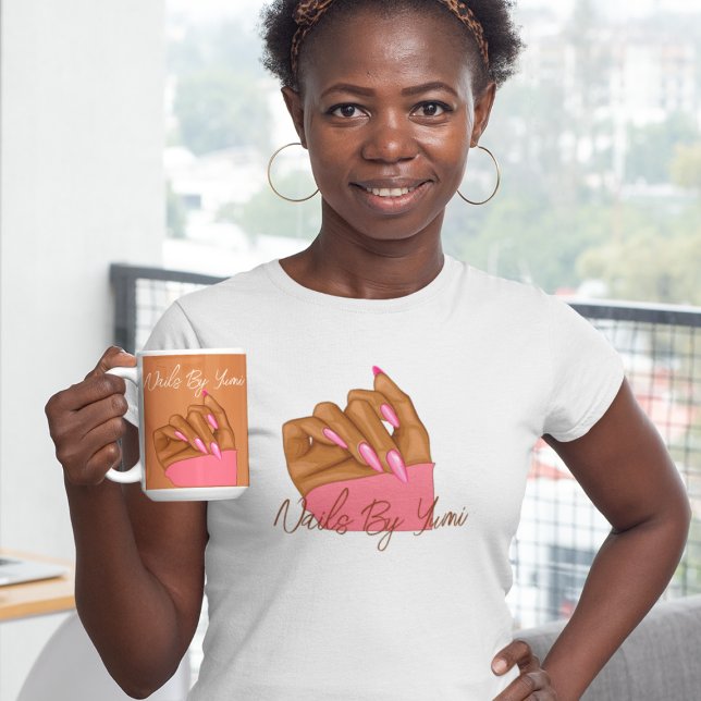 Professional Elegant Typography Manicurist Uniform T-Shirt (Creator Uploaded)