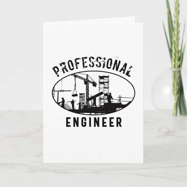 Professional Engineer Card (Front)