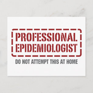 Professional Epidemiologist Postcard