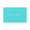 Professional Eye Catching Simple Modern Turquoise