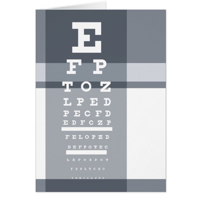 professional eye chart (Front)