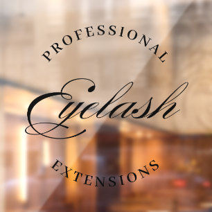 professional eyelash extensions minimal modern 