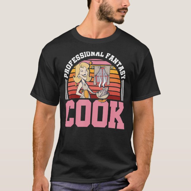 Professional Fantasy Cook Master Chef Food   Kitch T-Shirt (Front)