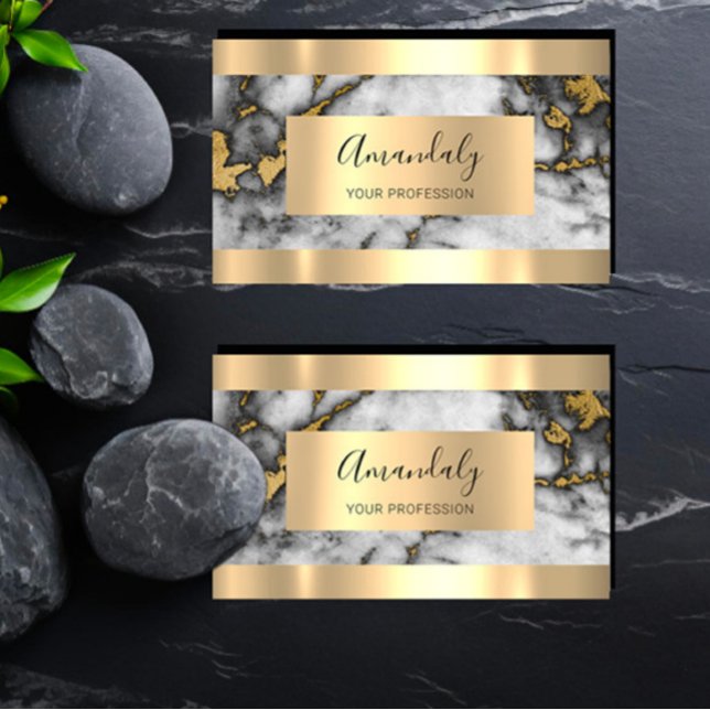 Professional Finance Investment Marble Gold VIP Business Card (Professional Finance Investment Marble Gold VIP Business Card)