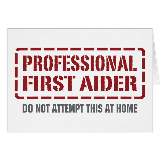 Professional First Aider (Front Horizontal)