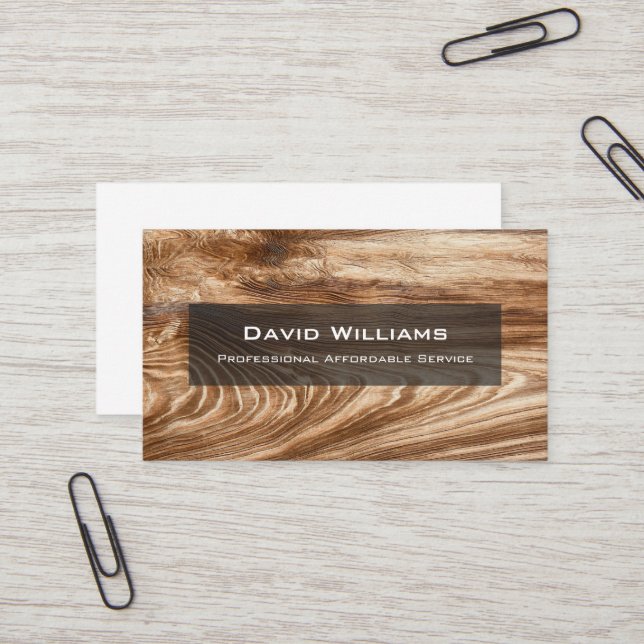 Professional Flooring and Tiler Business Card (Front/Back In Situ)