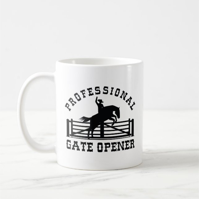 Professional Gate Opener Coffee Mug (Left)
