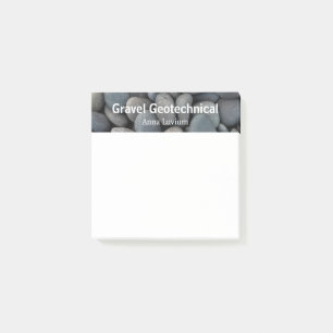 Professional Geologic Consulting Gravel Post-it Notes