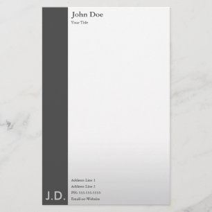 professional greys stationery