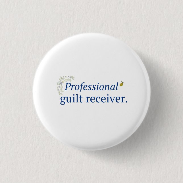 Professional guilt receiver button (Front)