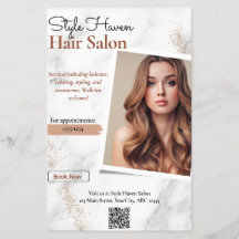 Professional Hair Salon Services Flyer