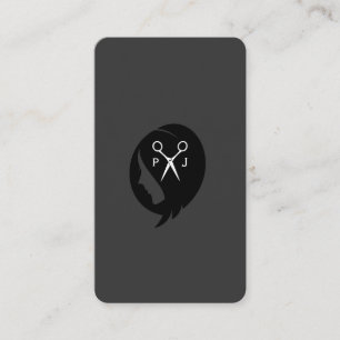 Professional Hair Stylist Business Card