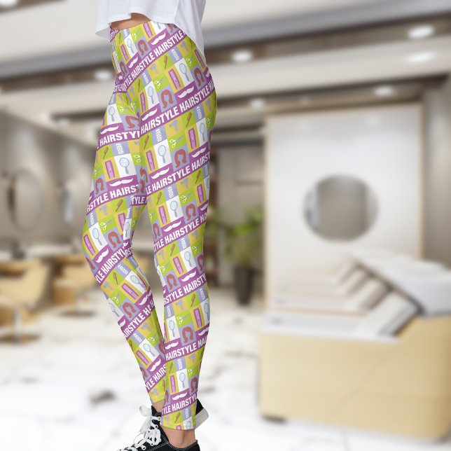 Professional Hair Stylist Iconic Designed Leggings (Creator Uploaded)