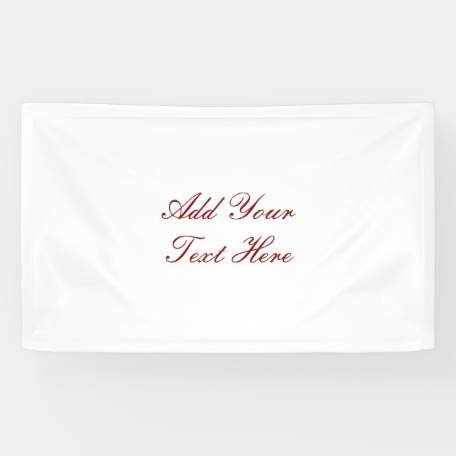 Professional handwriting add text modern banner (Horizontal)