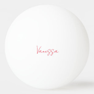 Professional handwriting name custom  ping pong ball