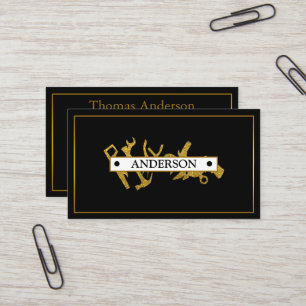Professional Handyman Home Repair Business Custom  Business Card