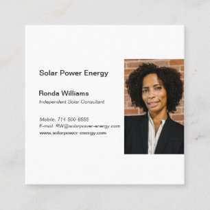 Professional HeadShot Business Card