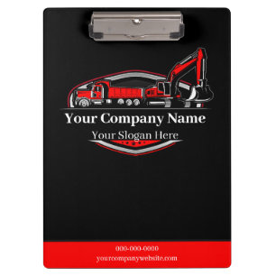 Professional Heavy Equipment Construction Company  Clipboard
