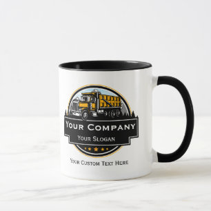 Professional Heavy Equipment Construction Company Mug