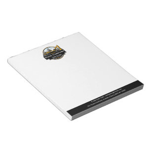 Professional Heavy Equipment Construction Company Notepad