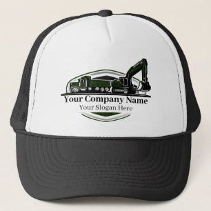 Professional Heavy Equipment Construction Company Trucker Hat