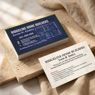 Professional Home Builder & Renovation Contractor  Business Card