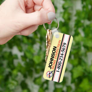Professional Home Inspection Service Key Ring