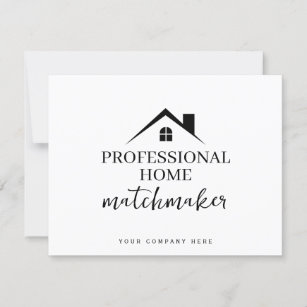 Professional Home Matchmaker Real Estate  Card