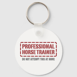 Professional Horse Trainer Key Ring