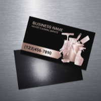 Professional House Cleaning Rose Gold Glitter