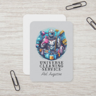 Professional House Cleaning Service Housekeeping Business Card