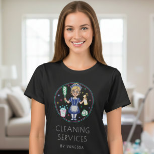 Professional House Cleaning Services Housekeeping T-Shirt