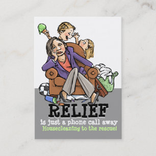 Professional housecleaning service business promo2 card