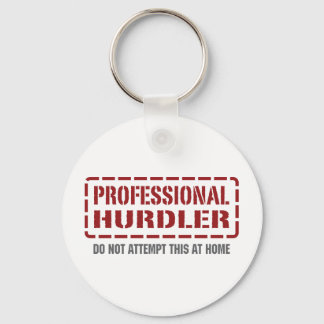 Professional Hurdler Key Ring
