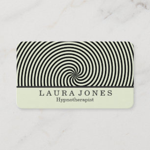 Professional Hypnotherapy Hypnotherapist Trance Business Card