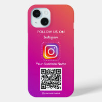 Professional Instagram Logo Follow Me Qr Code