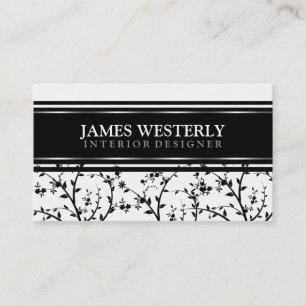 Professional Interior Designer Business Cards