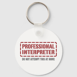 Professional Interpreter Key Ring