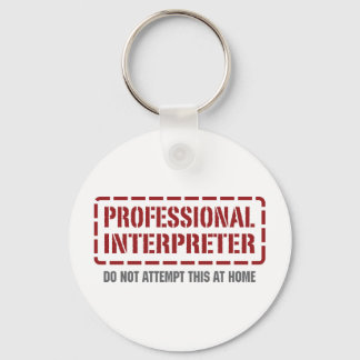 Professional Interpreter Key Ring