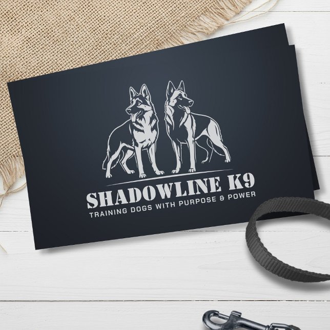 Professional K9 Training Business Card (Creator Uploaded)