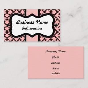 Professional Lace Business Card