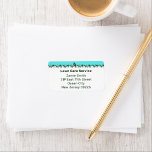 Professional Landscaping Service Address Label