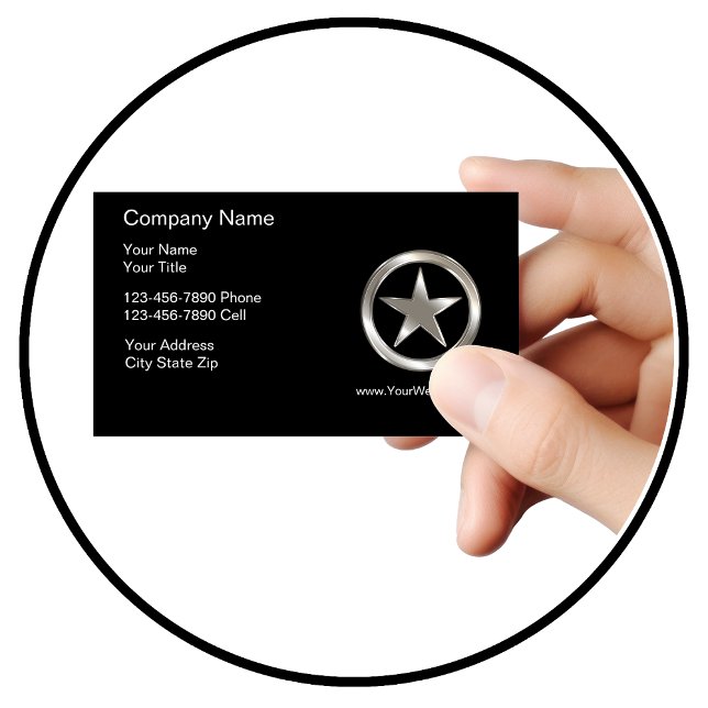 Professional Law Enforcement Business Card (Creator Uploaded)