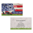Professional Lawn Care & Landscaping US Flag