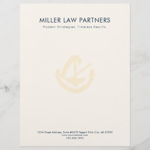 Professional Legal Business Letterhead