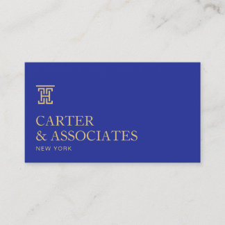Professional Legal Consultant Business Name Card