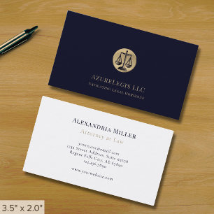 Professional Legal Services Business Card