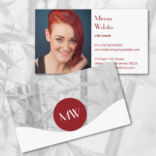 Professional Life Coach Personal Business Card