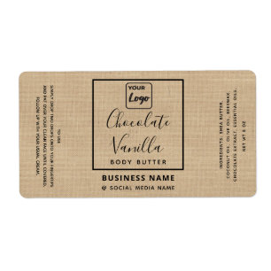 Professional linen look typography  logo product  