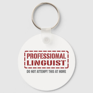 Professional Linguist Key Ring